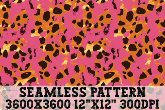 Download Pink &amp; Gold Cheetah Seamless Pattern - Gold Collection