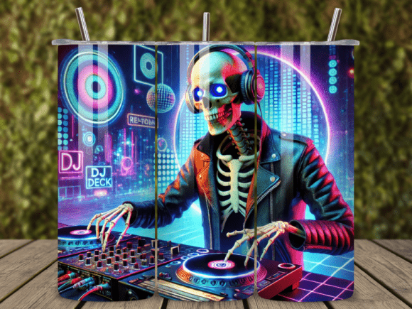 Download DJ Music Party Nightlife Tumbler Wraps - Nightlife Collection