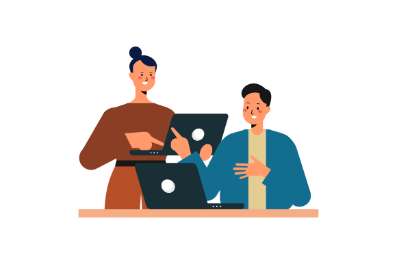 Download Business Discussion Concept Flat Design - Discussion Collection