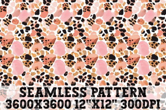 Download Pink &amp; Gold Cheetah Seamless Pattern - Gold Collection