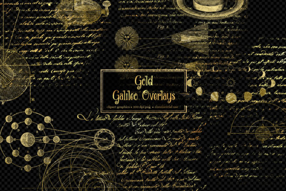 Download Gold Galileo Overlays - Gold Collection