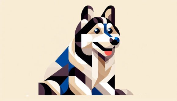 Download A Cubism-style Representation of a Playf - Representation Collection